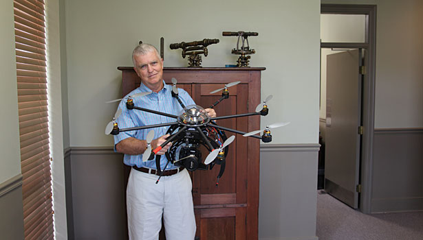 Using drones for surveying