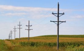 electrical line staking