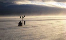 survey work at the McMurdo Station