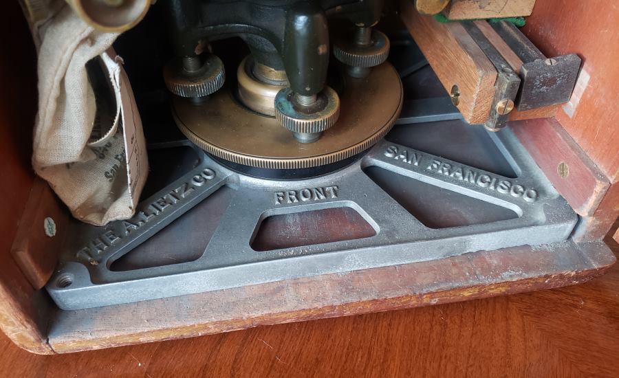 Antique Land Surveyors Transit